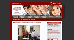 Desktop Screenshot of divorcioeconomico.es